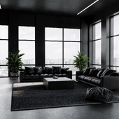 Dark interior (сделано по референсу)