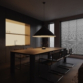 Living Room & Kitchen