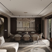 LIVING ROOM and KITCHEN — KR8 project