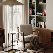 The Bookworm's Living Room