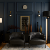 Modern Classic Livingroom1 Ground Villa_041