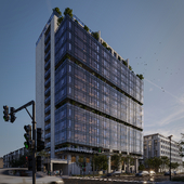 Office building exterior design