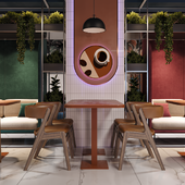 Bulvar coffee interior design