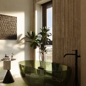 Ванна из проекта дома в Ярославской области