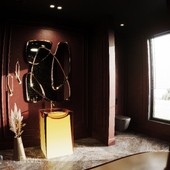 Vermilion bathroom (Сделано по референсу)