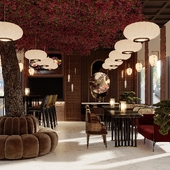 Sushi lounge bar