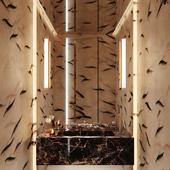 Restroom Interior Visualization