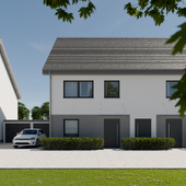 Посёлок из 12 домов в Германии