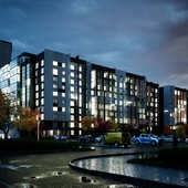 Визуализация района. г.Челябинск