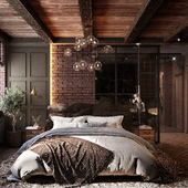 Brutalism bedroom style