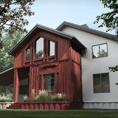 Дом в новом русском стиле