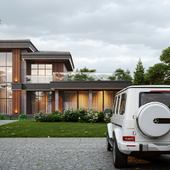 Визуализация частного дома