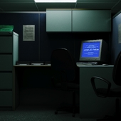 Повторил обложку Loqiemen - AAC в 3dsmax