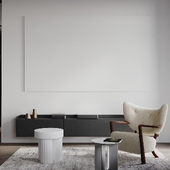 Квартира 115 кв. метров для молодой семьи (сделано по референсу)