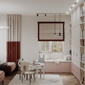 Детская для двух девочек