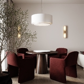 Compact dining design