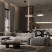 Кухня-гостиная