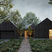 Six Square House – Bridgehampton, NY, USA(сделано по референсу)
