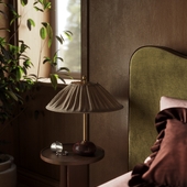 Спальня в оттенках осени