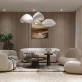 Минимализм | Современный интерьер | 3D визуализация