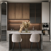 Визуализация квартиры в классическом стиле