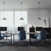 Дизайн небольшого офисного помещения