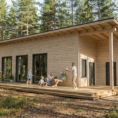 Эскизный проект каркасного дома