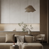 Кухня-Гостиная минимализм