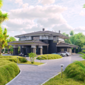 Modern Tropical Villa / Современная вилла в тропиках