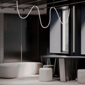 Design concept of a small recreational area / Концепция дизайна небольшой зоны отдыха