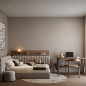 Interior Design in minimalistic style