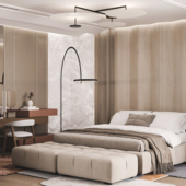 Bedroom in a private house