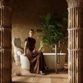 Рекламная визуализация ванны