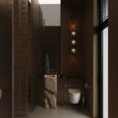 Гостевой санузел "Полет над Витебском"