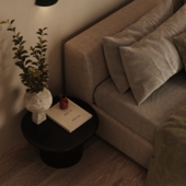 Спальня и санузел в квартире