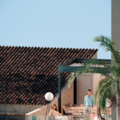 Современный испанский патио