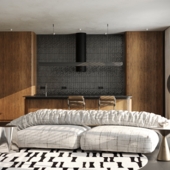 Кухня гостиная