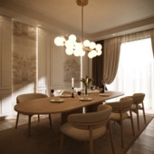 Neo Classical Living Room