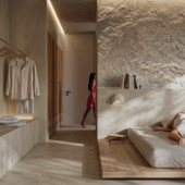 MEDITERRANEAN  MASTER  BEDROOM