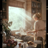 cozy kitchen
