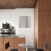 Café — Light & Material | 3D Interior Visualization