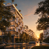 Concept project for Residential complex in Beverly Hills, California, USA