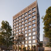 -3D Render of an Office Building-