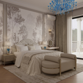 25 m² Neoclassical Bedroom