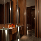 restaurant bathroom