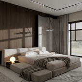 Serene Minimalism | Bedroom Interior