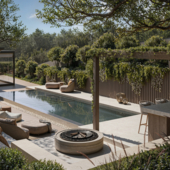 Privat outdoor renovation in Italy
