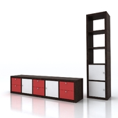 Стеллаж IKEA экспедит 185х39х44