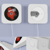 Muji wall mounted CD player