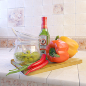 Перцы с маслом